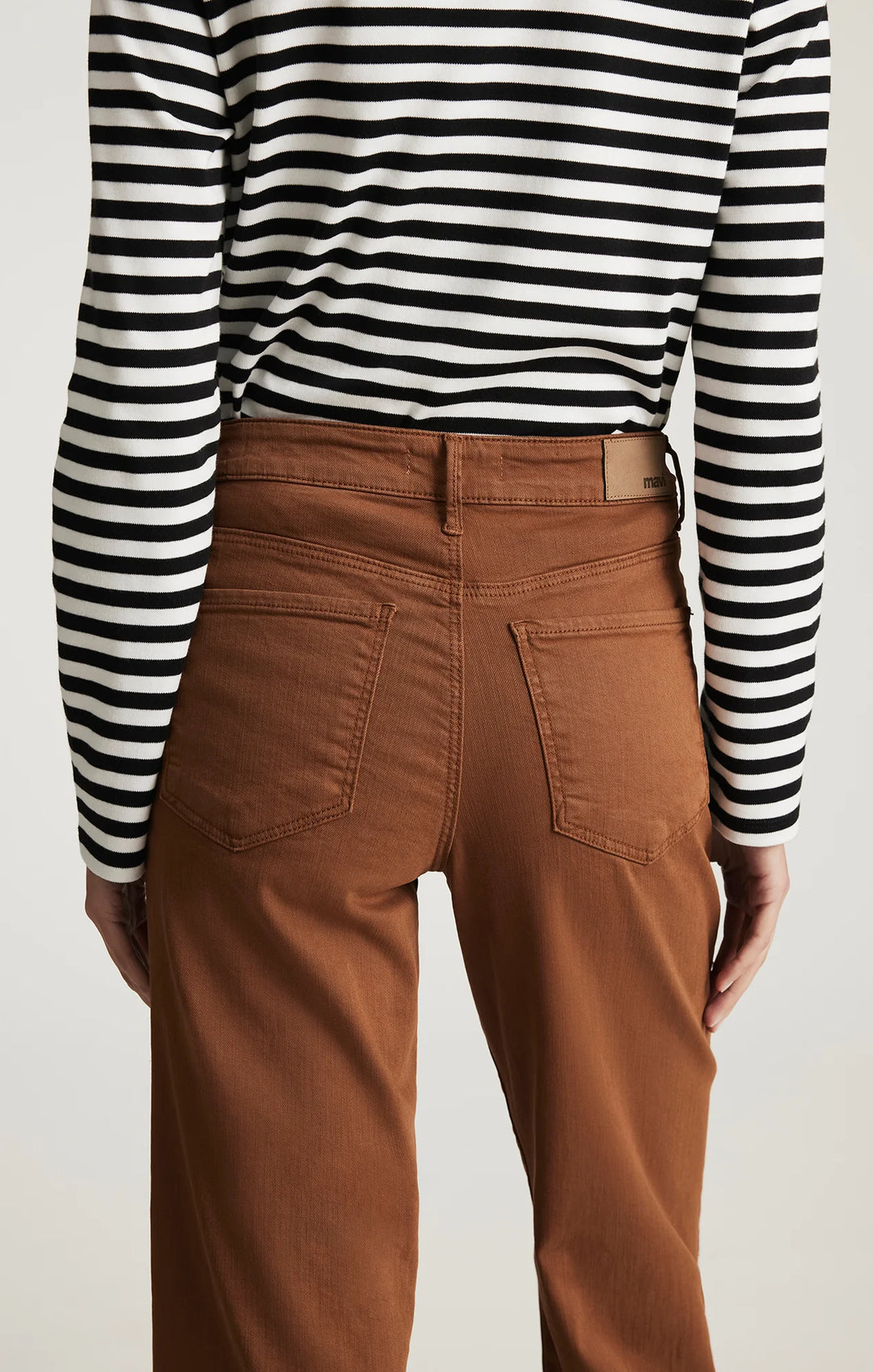 Jeans droit à jambe large