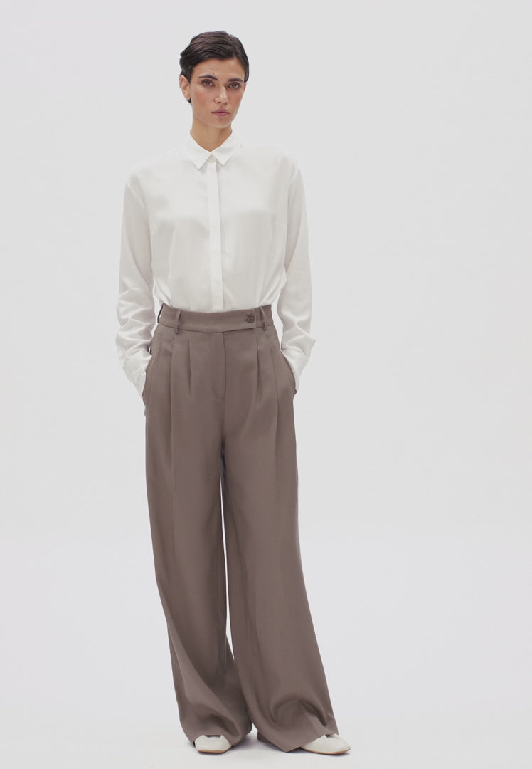 Blouse à manches longues Larisaana - En viscose écoresponsable