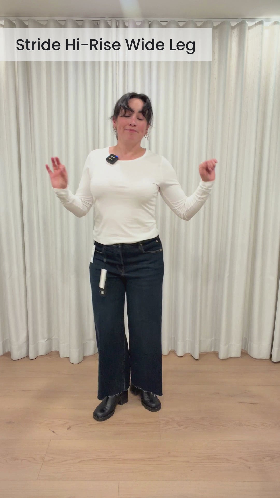 Classique wide leg version capri Stride