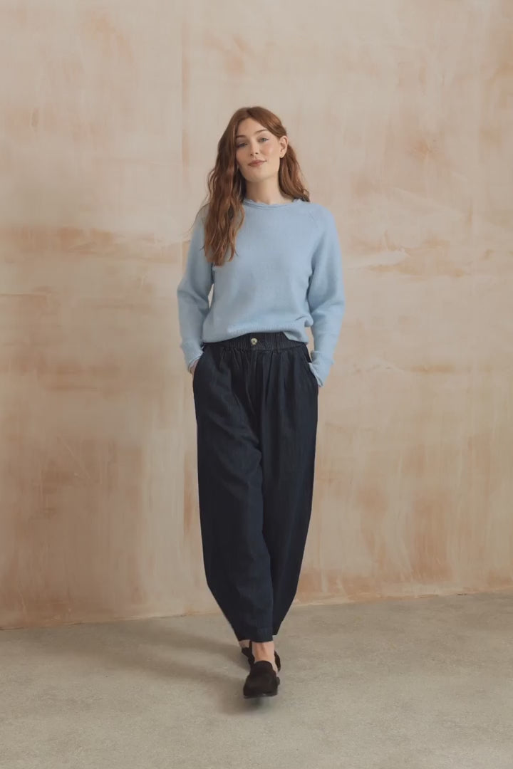 Pull en tricot doux Elodie - Avec alpaga extensible