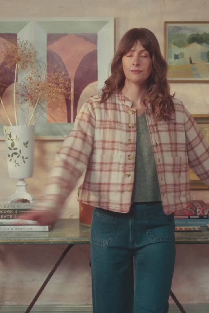 Blouson matelassé réversible Scarlett - En lyocell et coton biologique