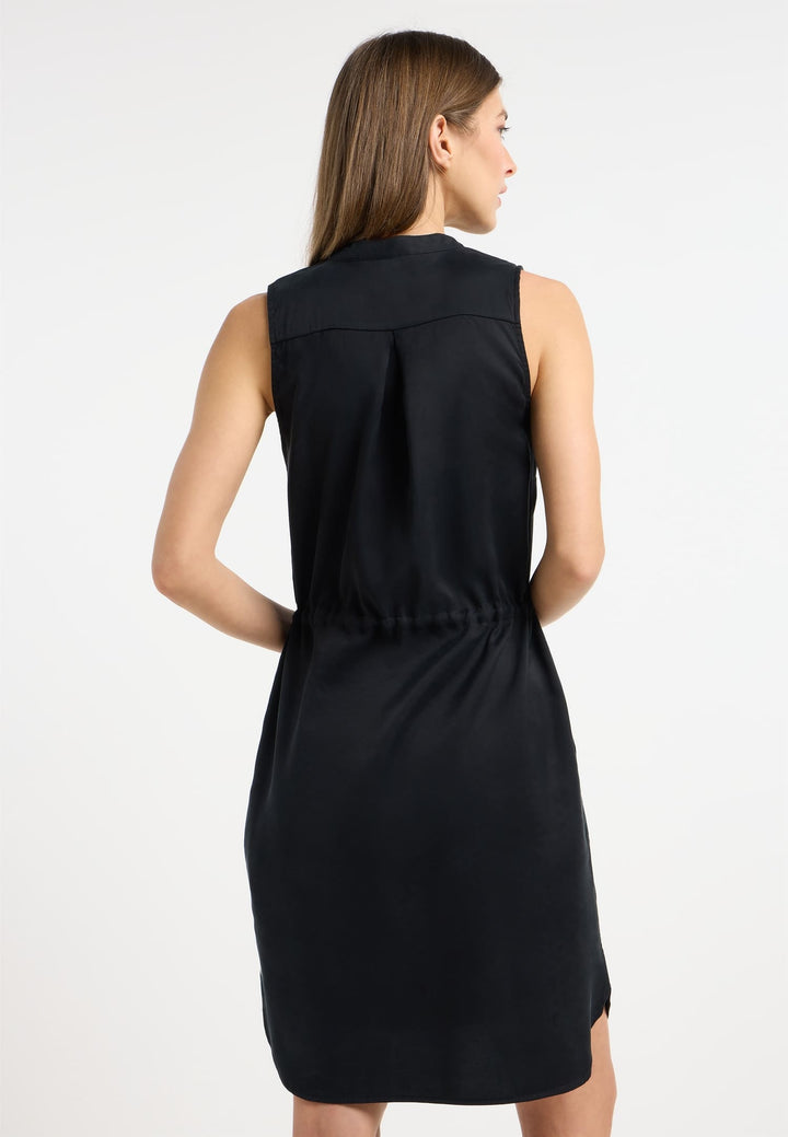 Robe courte fluide Roissin - Écoresponsable et à taille coulissante