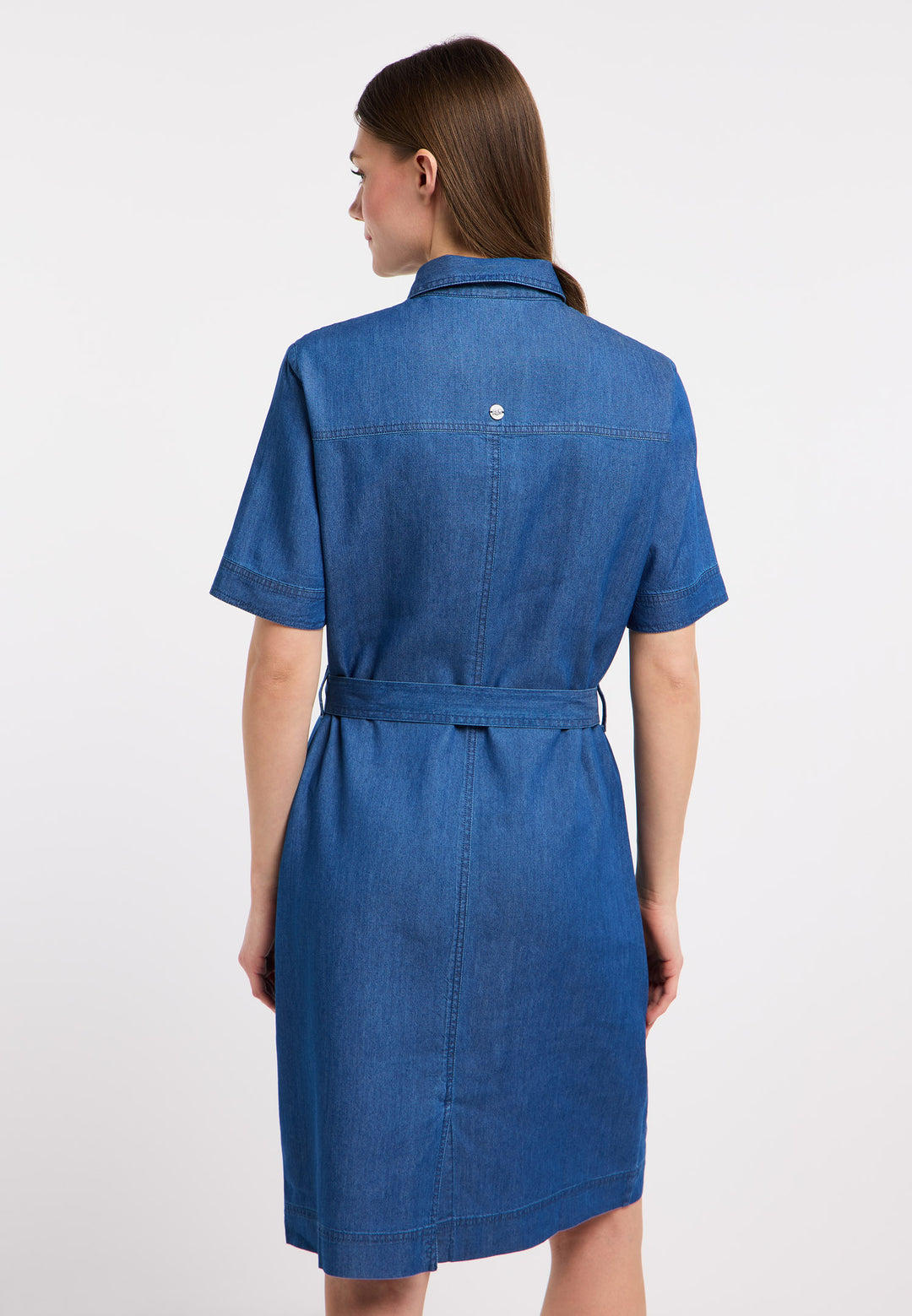 Robe chemise en denim Rozyna - Coton et viscose