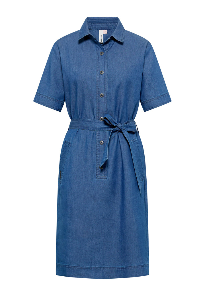 Robe chemise en denim Rozyna - Coton et viscose
