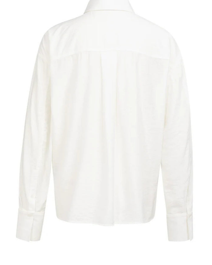 Chemisier à col et poignets amovibles