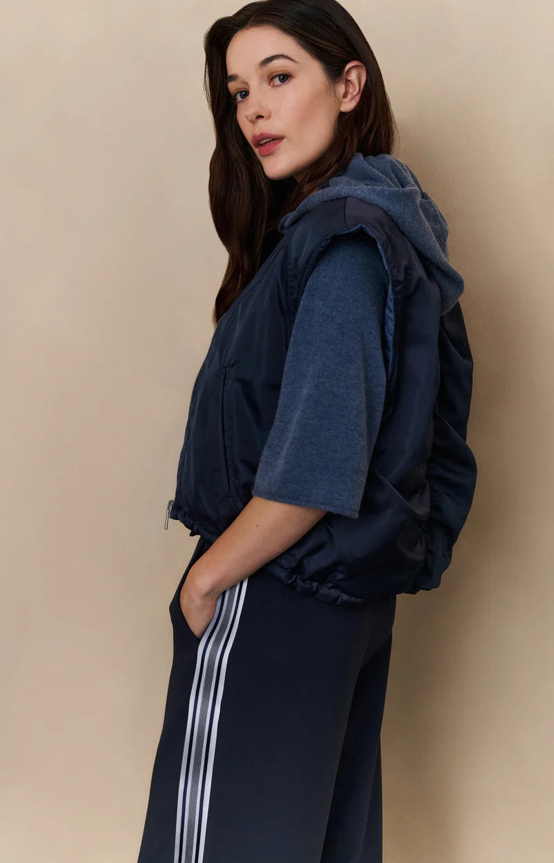 Veste sans manche réversible