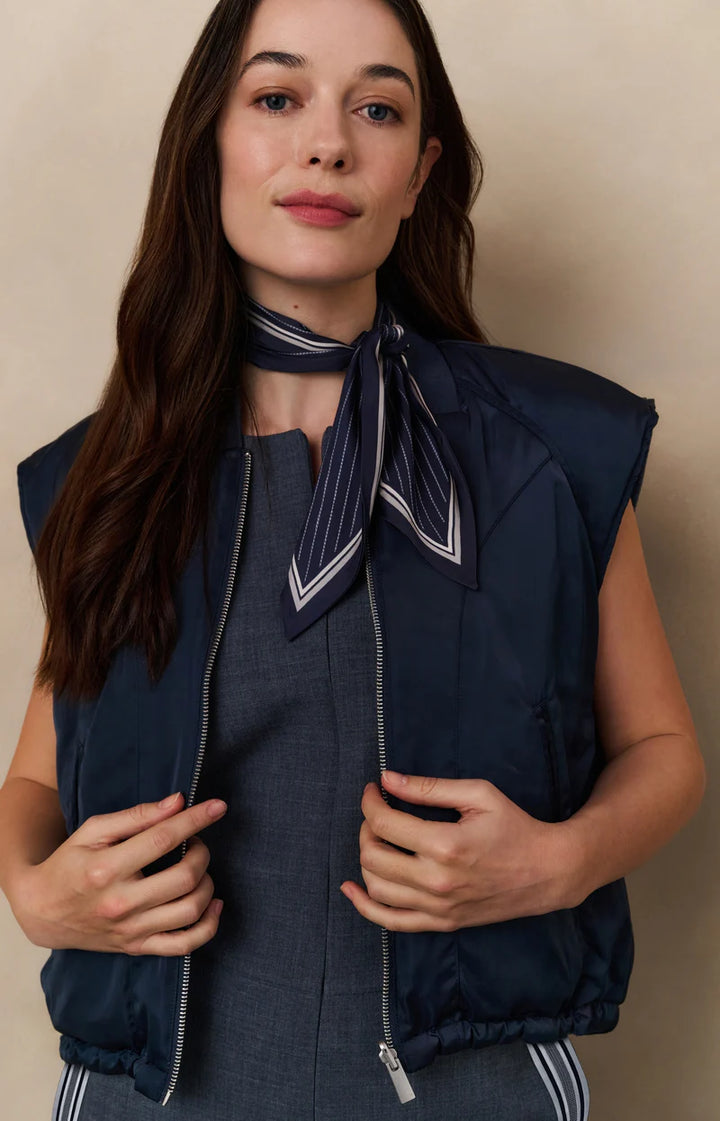 Veste sans manche réversible