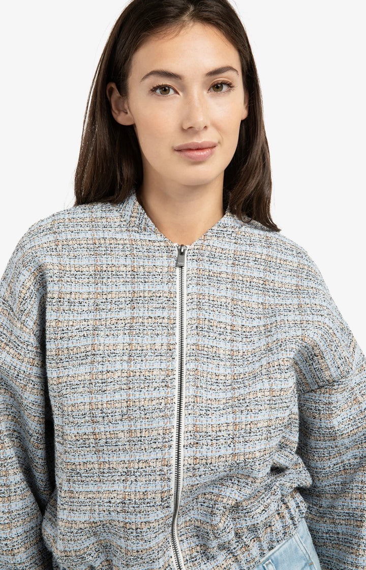 Veste courte modèle zippé – Coupe décontractée