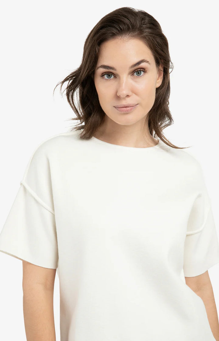 Chandail à coutures apparentes - Manches courtes