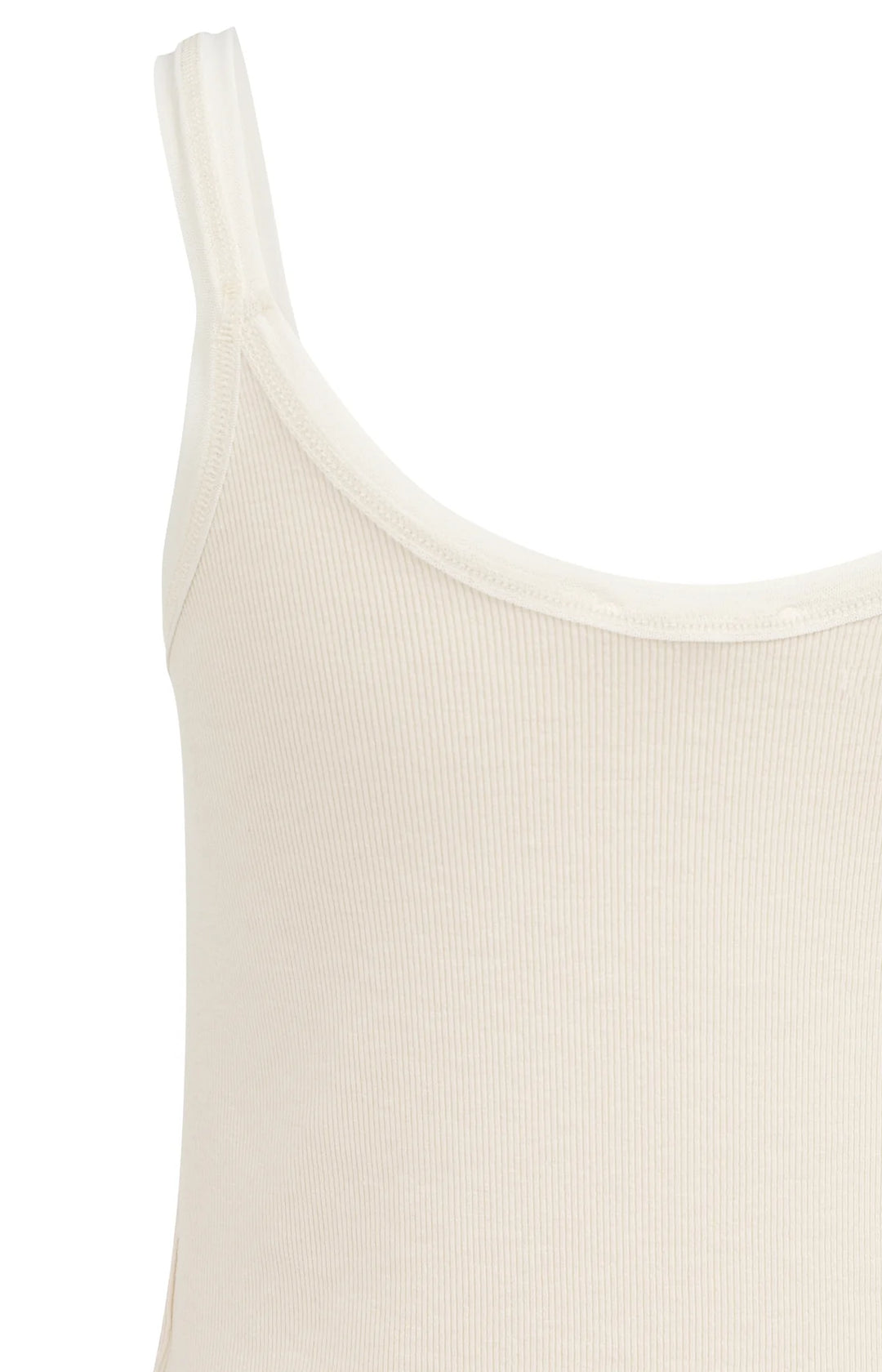 Haut sans manches - Avec bordures en maille filet transparente et coupe ajustée