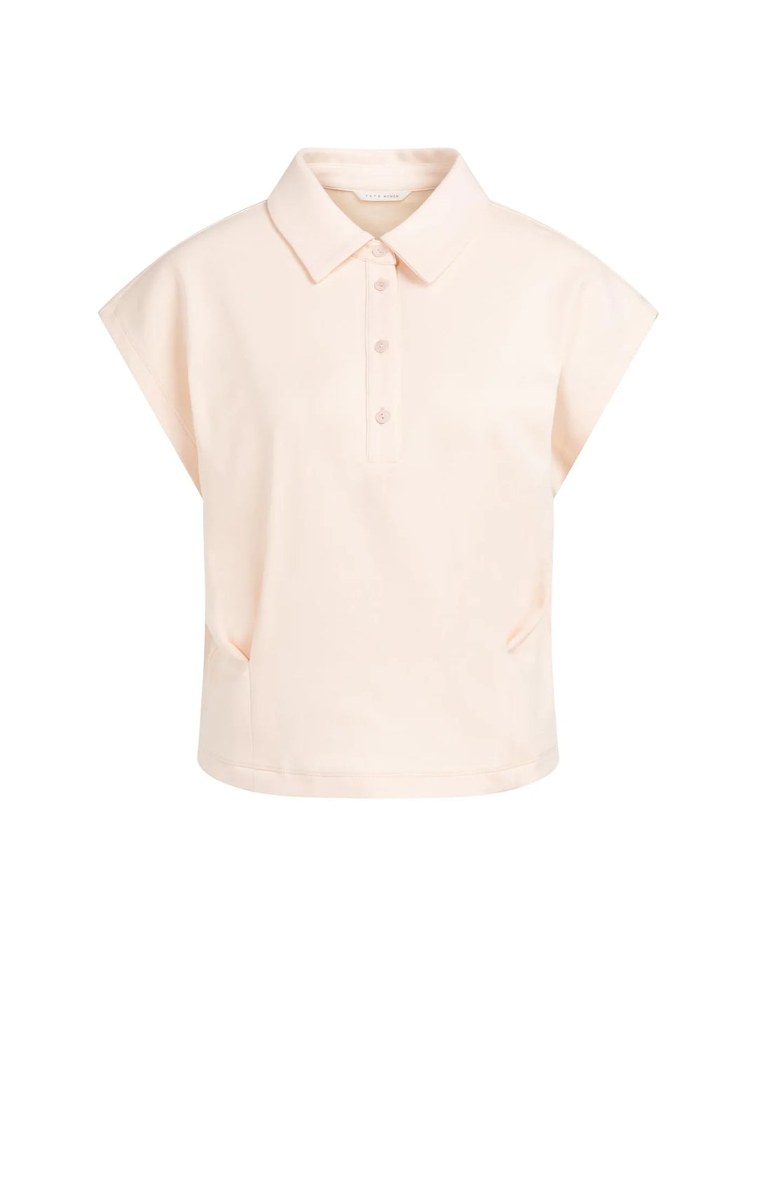 Jersey blouse with bust darts