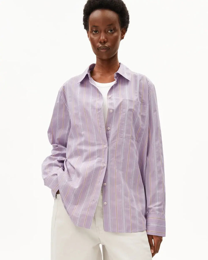 Chemise ample à rayures - Classique et moderne