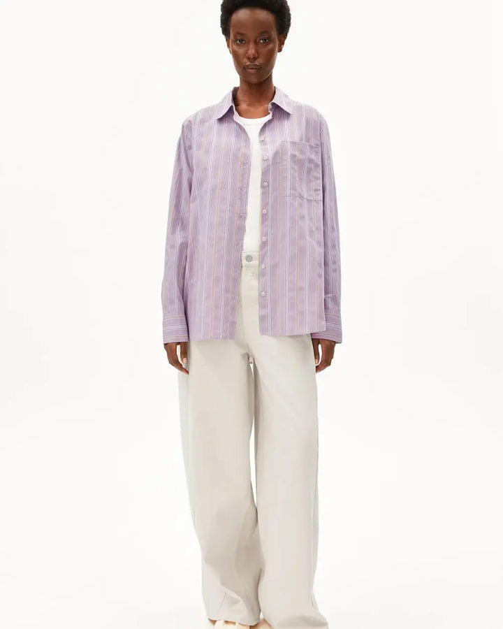 Chemise ample à rayures - Classique et moderne