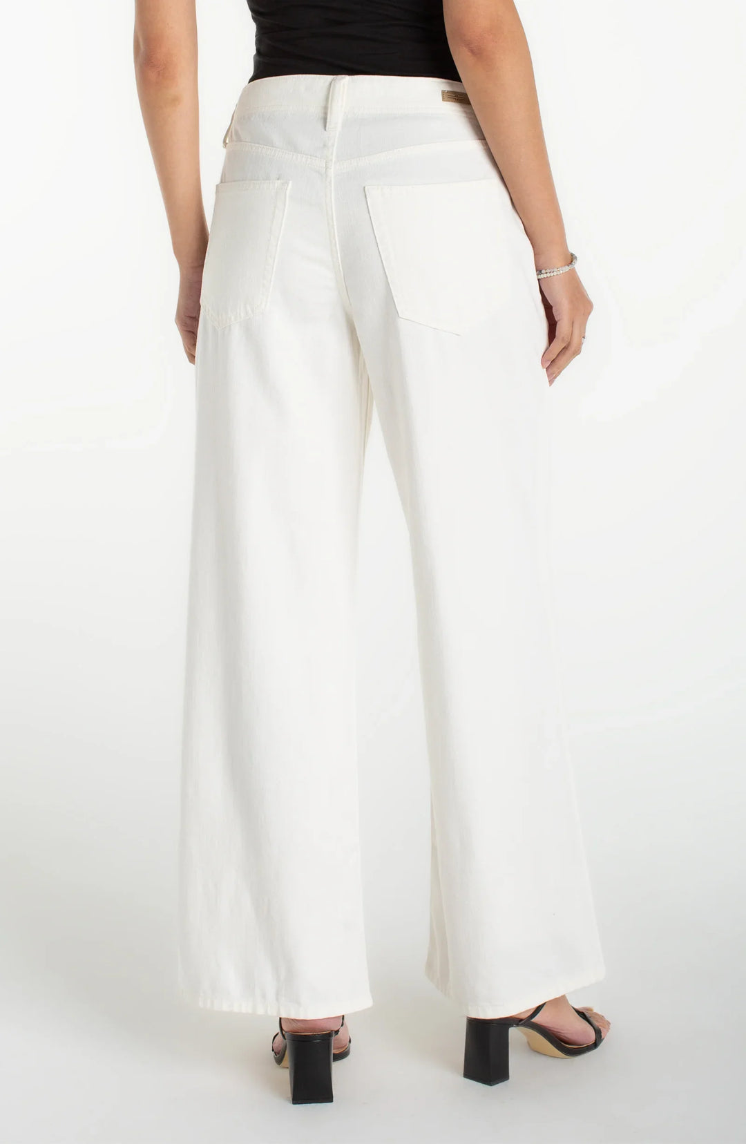 Pantalon jambe large blanc Weekender