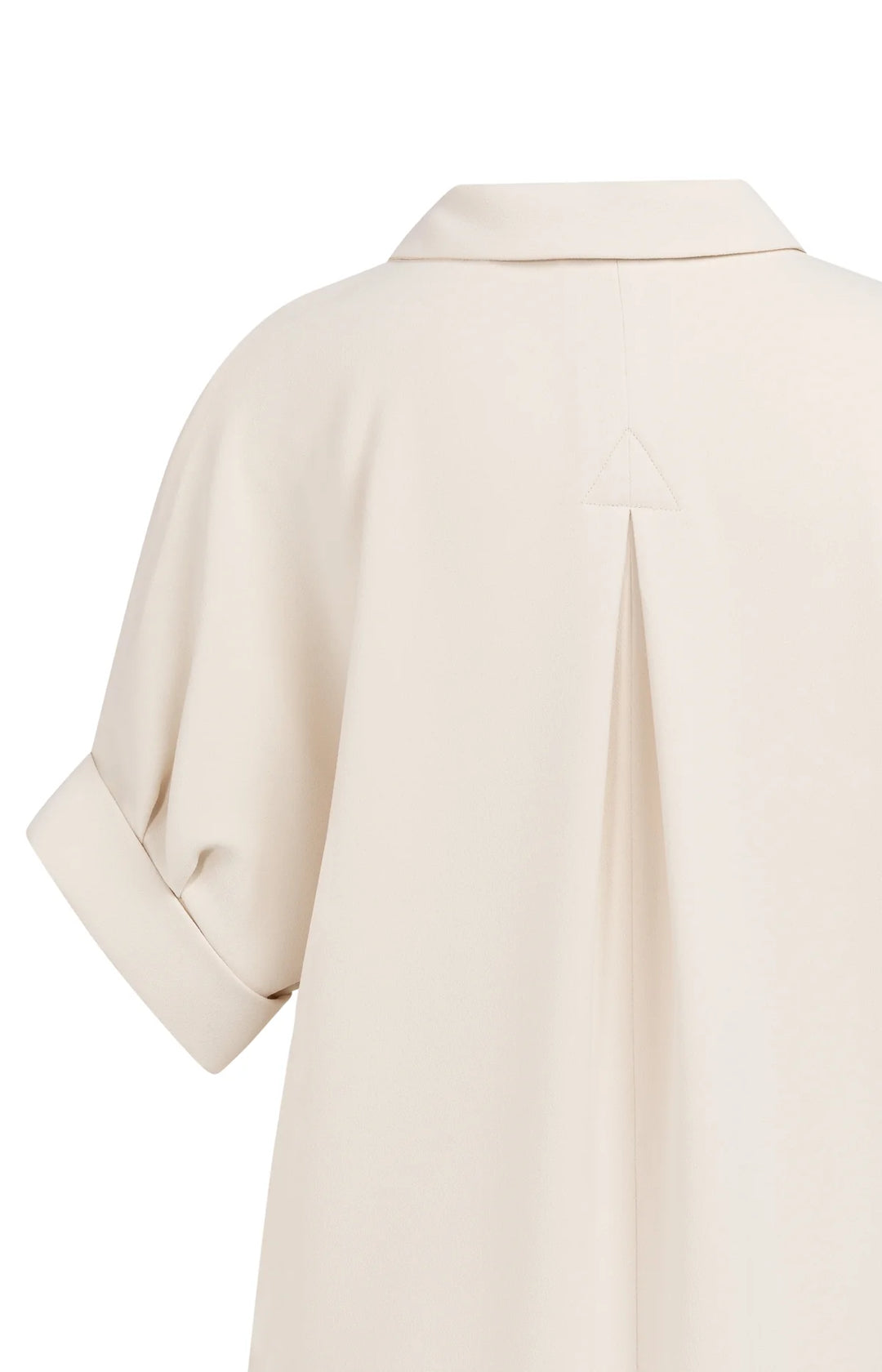 Robe longue fluide à encolure en V - Manches courtes